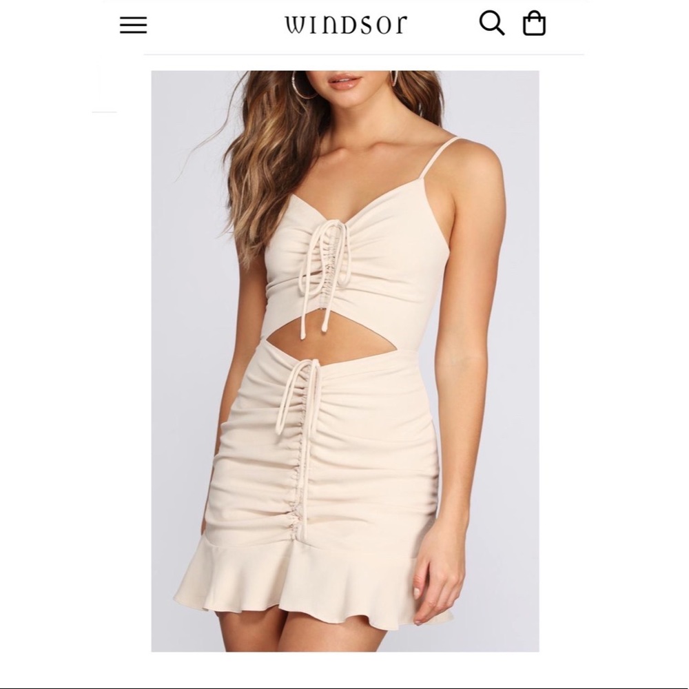 Windsor store such a beauty mini dress 🧡